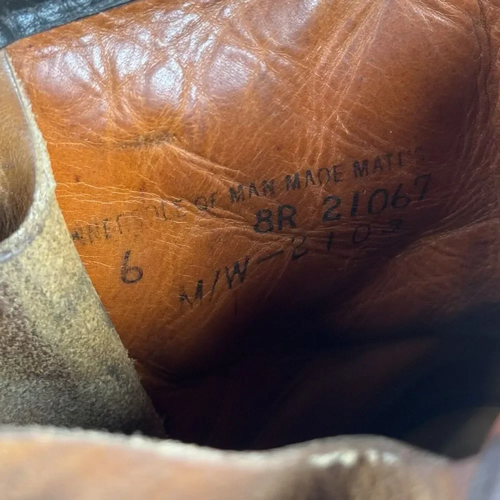 Vintage HERMAN SURVIVOR Brown Boots Women's‎ Size 6